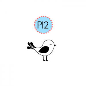 2cmx2cm wooden stamp - Bird
