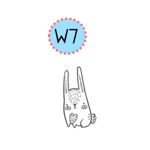 2cmx2cm wood stamp – Rabbit