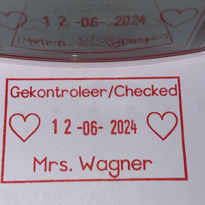 30mmx50mm adjustable date stamp - Hearts