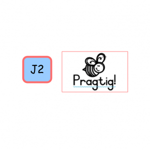 Self-inking Stamp with Word & Picture - Bee - Pragtig