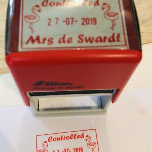 - 30mmx50mm Flamingo adjustable date stamp