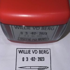 20mmx30mm dater stamp