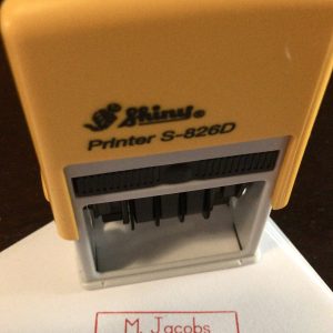 24mmx41mm dater stamp - Bee