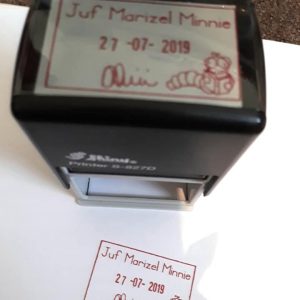 - Worm 30mmx50mm adjustable date stamp