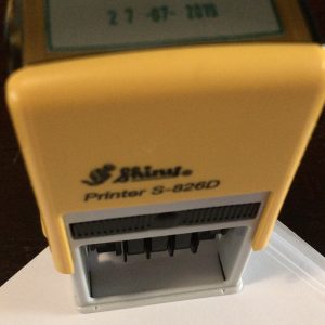 24mmx41mm dater stamp - Name