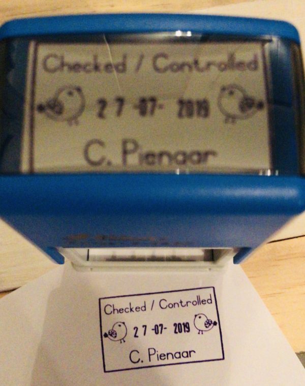 30mmx50mm dater stamp