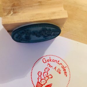 - Kaktus signature stamp 4cmx4cm
