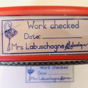 Flamink 22mmx58 self inking stamp