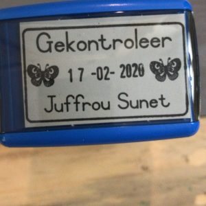 Butterfly - 30mmx50mm dater