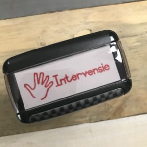 Intervensie 14mmx38mm self inking stamp
