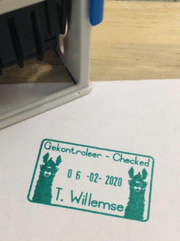 30mmx50mm dater stamp