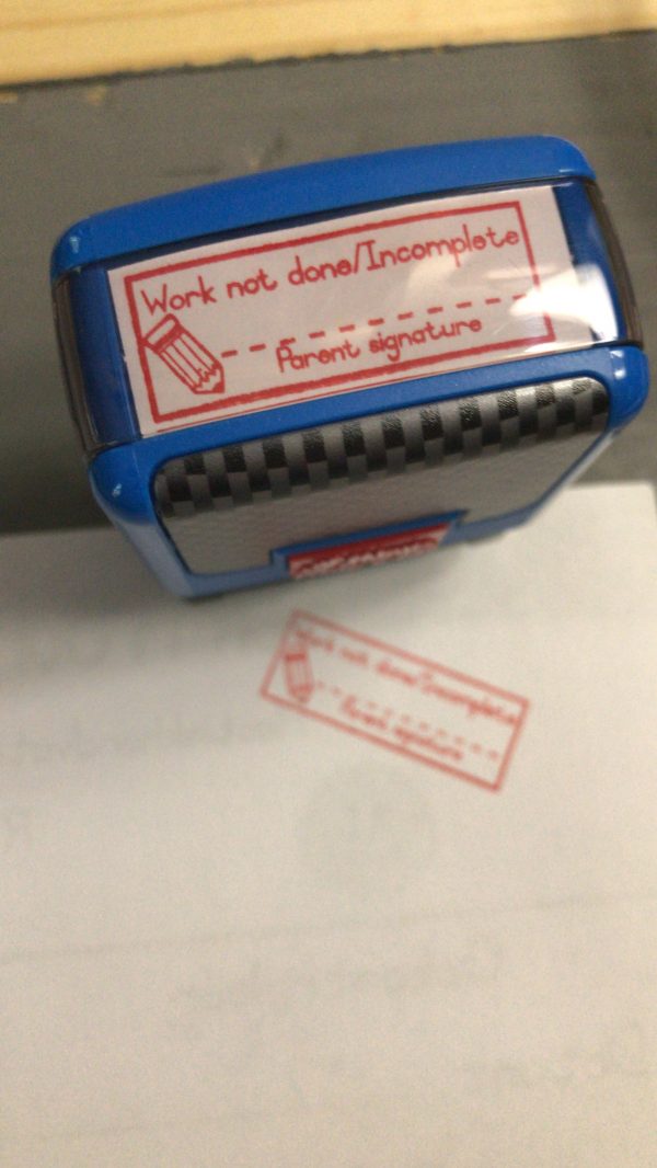 Work not done/Incomplete 14mmx38mm self inking