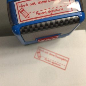 Work not done/Incomplete 14mmx38mm self inking