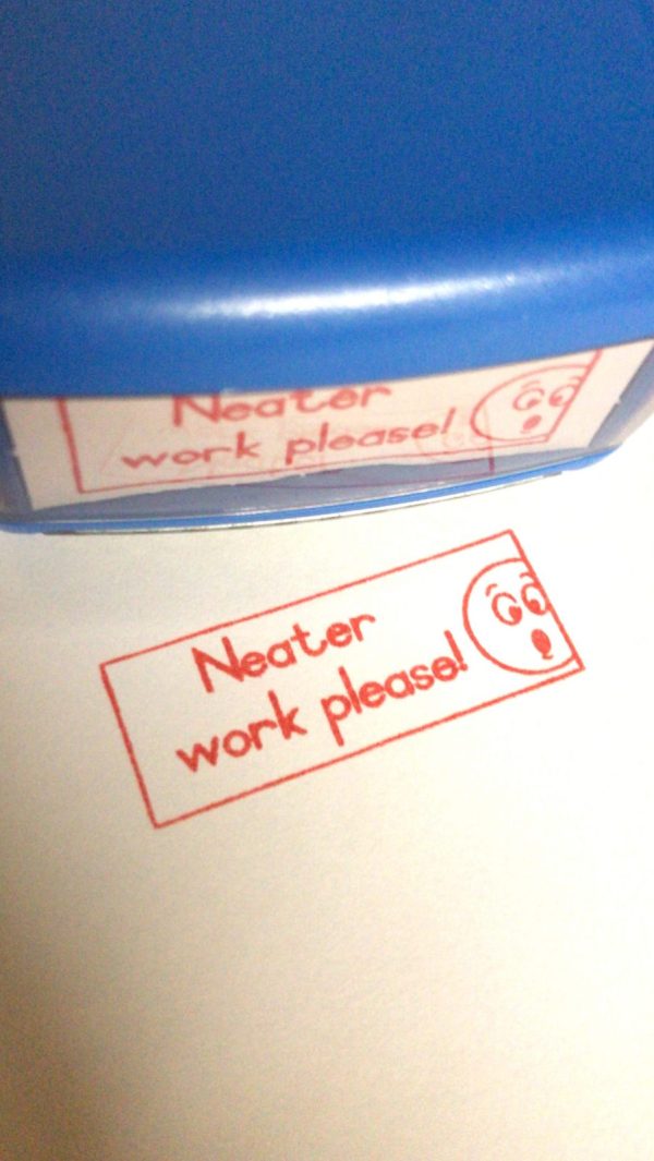 14mmx38mm self inking stamp