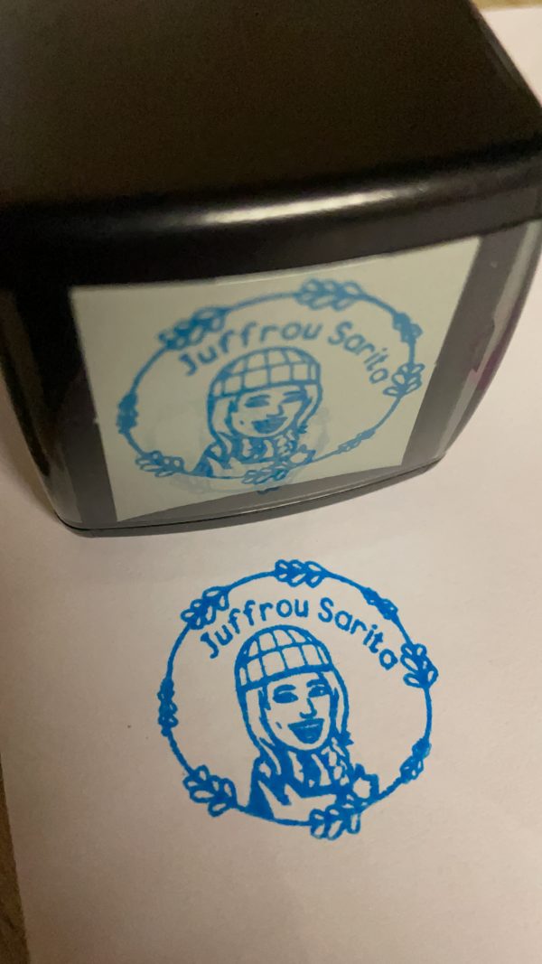 Bitmoji - 32mmx32mm self inking stamp - Image 3