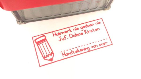 18mmx47mm self inking stamp