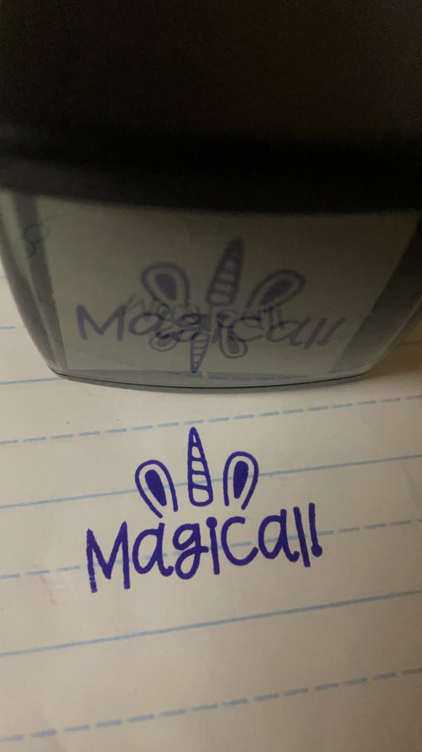 Magical - 32mmx32mm self inking stamp