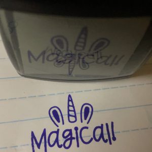Magical - 32mmx32mm self inking stamp