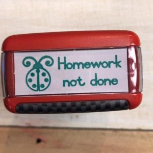 14mmx38mm self inking stamp