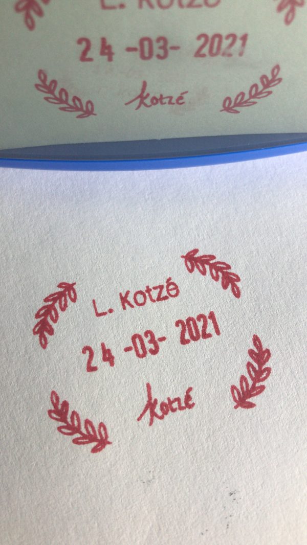 Leaves - 42mmx42mm dater