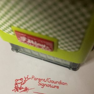 Parent signature - 14mmx38mm self inking stamp