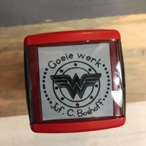 32mmx32mm self inking stamp