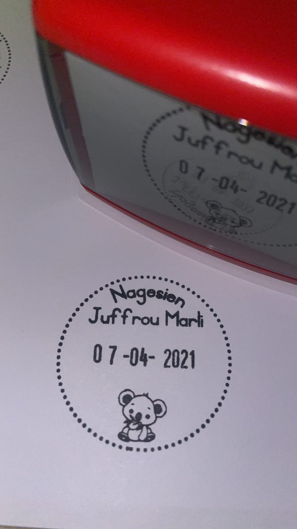 Panda - 42mmx42mm self inking stamp