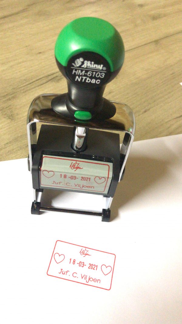 Heavy duty dater - 30mmx50mm - Image 2