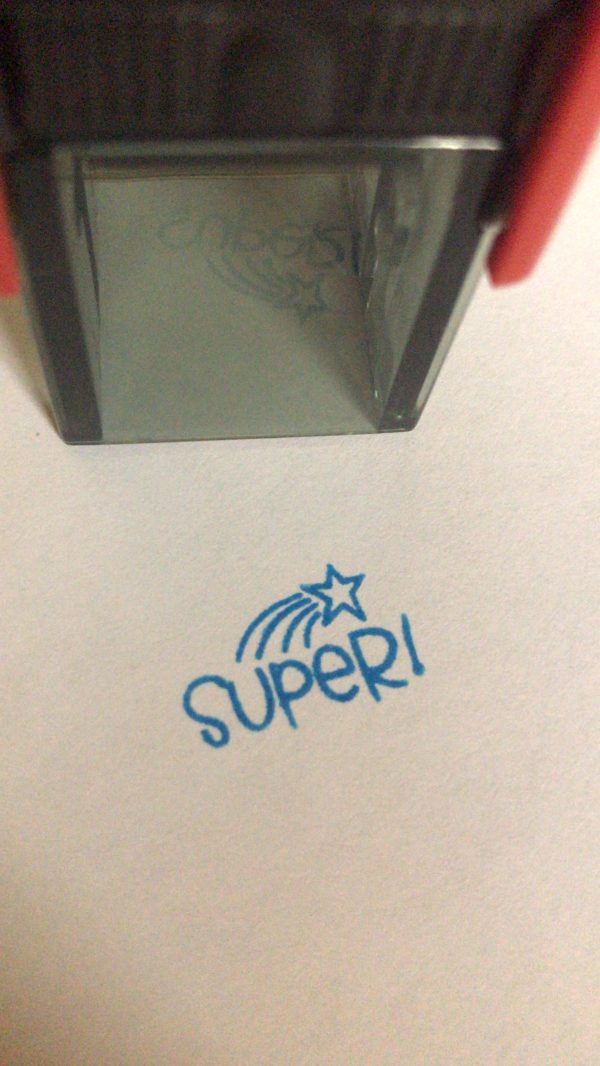 Super 2cmx2cm self inking stamp