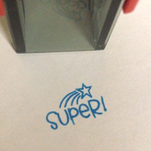 Super 2cmx2cm self inking stamp