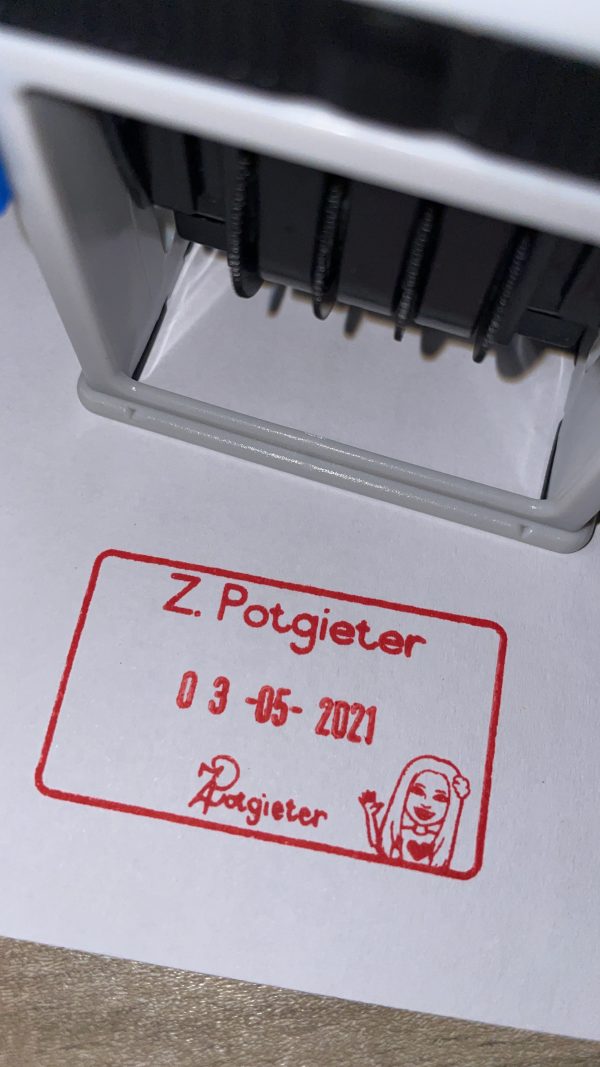 Bitmoji - 24mmx41mm dater