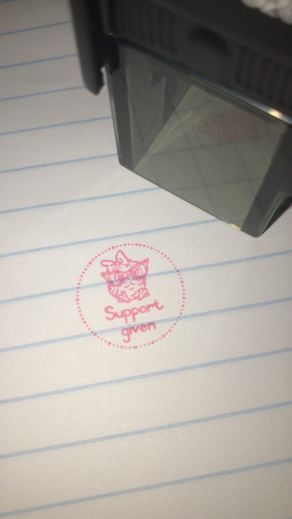 Owl - 2cmx2cm self inking stamp