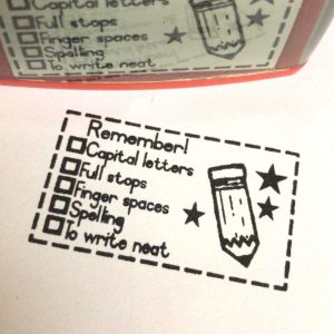 33mmx56mm self inking stamp