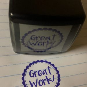 Great - 32mmx32mm self inking stamp