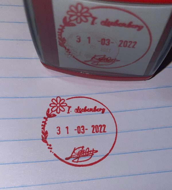 32mmx32mm dater stamp