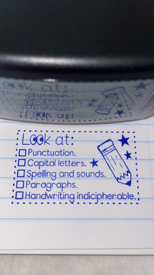 33mmx56mm self inking stamp