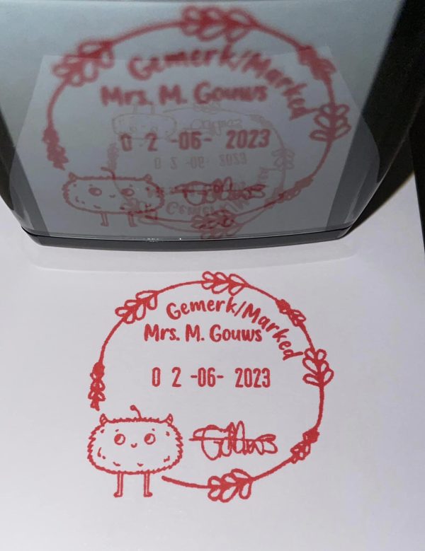 42mmx42mm dater stamp
