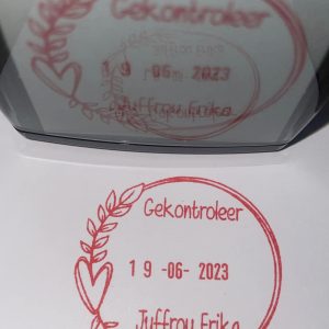 42mmx42mm dater stamp