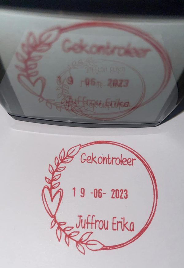 42mmx42mm dater stamp