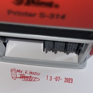 10mmx45mm adjustable date stamp (ONLY SHORT WORDING)