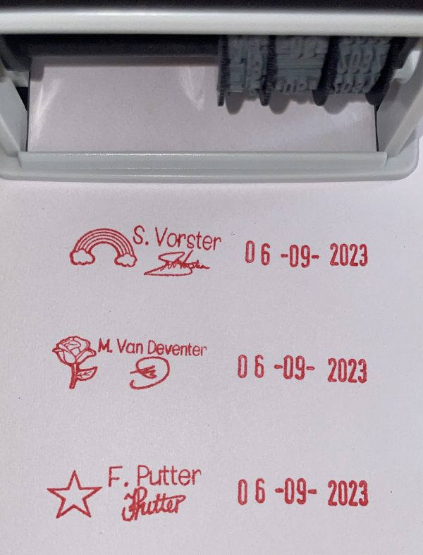 10mmx45mm adjustable date stamp (ONLY SHORT WORDING) - Image 11