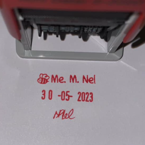 S302 18mmx25mm adjustable date stamp (Short wording only – Text size above date 5mm/Text size beneath date 5mm)