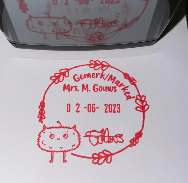 42mmx42mm adjustable date stamp