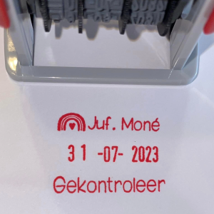 S302 18mmx25mm adjustable date stamp (Short wording only – Text size above date 5mm/Text size beneath date 5mm)