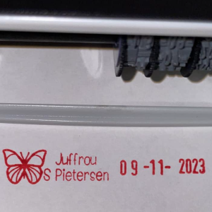 S314 10mmx45mm adjustable date stamp