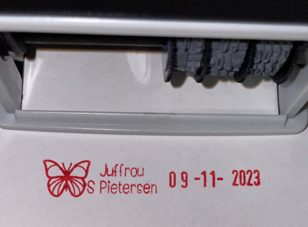 S314 10mmx45mm adjustable date stamp
