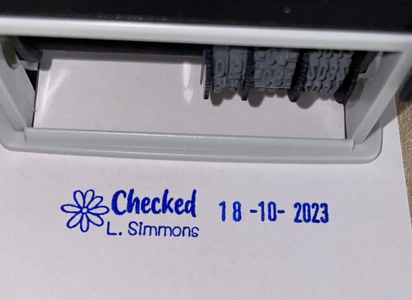 S314 10mmx45mm adjustable date stamp