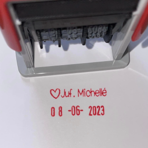 S302 10mmx25mm adjustable date stamp (Short wording only – Text size above date 5mm)