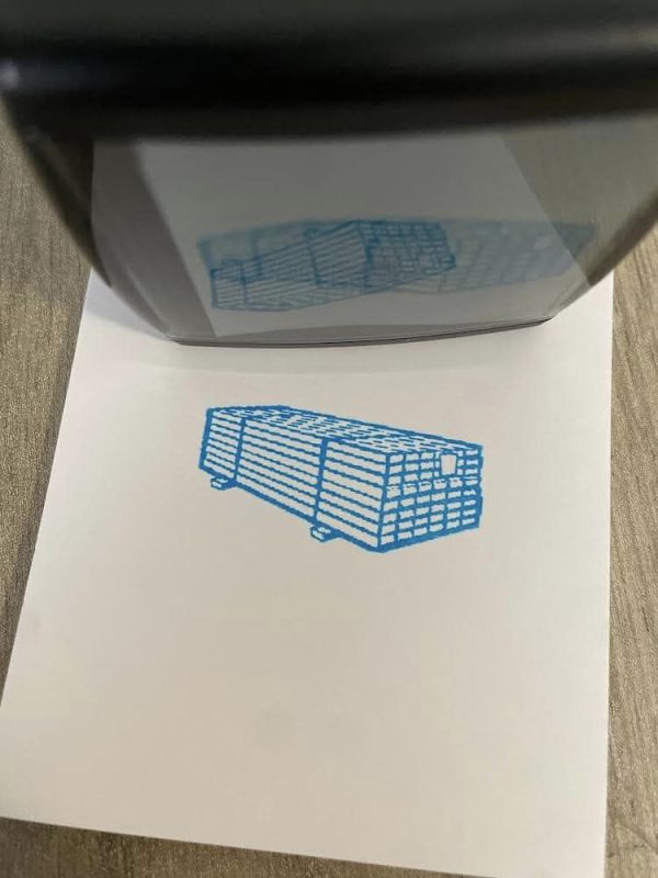 42mmx42mm self inking stamp - Picture only - Image 2