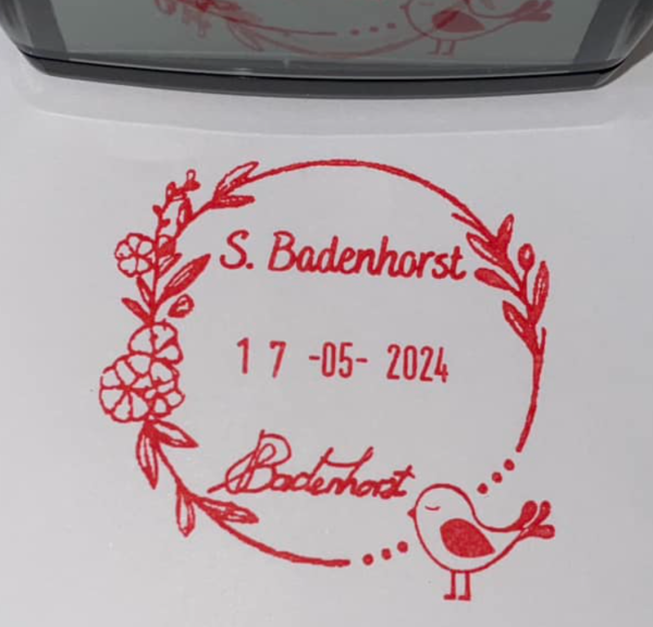 42mmx42mm adjustable date stamp